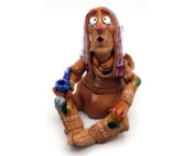 Häuptling Gucks Du Räucherfigur