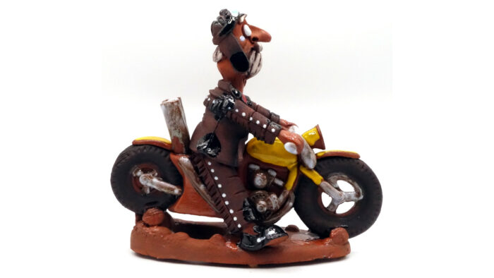Easy Rider Räucherfigur