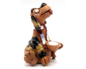 Hund Waldi Räucherfigur